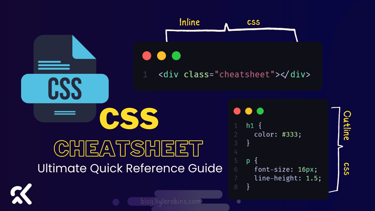 CSS Cheat sheet: Unleashing the Power of Styles and Layouts - Your Ultimate Quick Reference Guide